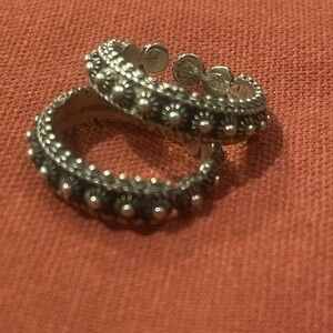 Elegant Silver Women's toe /thumb rings